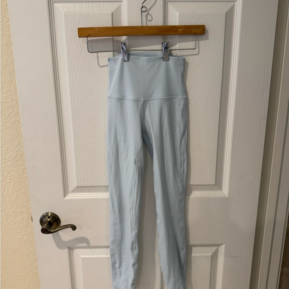 lululemon athletica Light Blue Leggings
